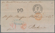 Niederländisch-Indien: 1857, Incomming Mail: Full Paid Fresh Stampless Folded Entire Letter Taxed "4 - Niederländisch-Indien