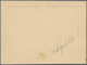 Niederländisch-Indien: 1879 (ca.), Fine Black "5" Surcharge On Card Willem 12 1/2 C. Grey, Probably - Niederländisch-Indien