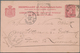 Niederländisch-Indien: 1895 Destination LUXEMBURG: Postal Stationery Card 7½c. Used From Magelang To - Nederlands-Indië