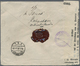 Niederländisch-Indien: 1921, Stationery Envelope 12 1/2 C. Uprated 2 1/2 C., 5 C. And 10 C. Tied "LO - Netherlands Indies