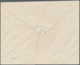Niederländisch-Indien: 1930, Envelope With Non-value Wilhelmina Imprint In Orange Canc. "WELTEVREDEN - Niederländisch-Indien