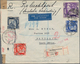 Niederländisch-Indien: 1940,1 Gld. Etc., A 1.85 Franking Tied "BATAVAIA-CENTRUM 6.11.40" To Register - Niederländisch-Indien