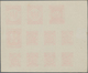 Nordborneo: 1883 (ca.): Composite Colour Trials Of 11 Values (as Issued/unissed) With ½c., 1c., 2c., - North Borneo (...-1963)