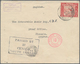 Nordborneo: 1939, 8 C. Red Tied Part-readable "(SANDAKAN) 7 APL 1940" To Cover To Nicosia/Cyprus Wit - Nordborneo (...-1963)
