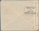 Nordborneo: 1941 Censored Cover From Sandakan To Philadelphia, USA Franked By 1939 12c. 'Murut With - North Borneo (...-1963)