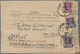 Pakistan - Dienstmarken: 1948 Two Official Covers With Economy Slips Sent From Lahore To New Delhi, - Pakistan