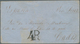 Philippinen: 1860, Cover Endorsed "4R" And "Espana / Via Suez" To Cadiz W. "SAN ROQUE 28 MAR 60" And - Filippijnen