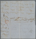 Portugiesisch-Indien: 1858, Large Part Of Folded Letter With Goa Dateline "Pangim, 2 De Marco De 185 - Portuguese India