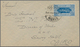 Saudi-Arabien - Hedschas: 1916, 1 Pia. Blue Perf 10 On Cover From "MEKKE 29/11/916" To Cairo, Fine - Saoedi-Arabië