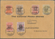 Saudi-Arabien - Hedschas: 1925, Cover With Six Stamps Overprinted "Al Hukumat Al / Hejasija / 5 Ruba - Saudi Arabia