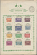 Saudi-Arabien: 1934/1942, Definitives "Tughra", ⅛g.-200g., Complete Set Of Twelve Values (incl. 3g. - Saudi Arabia