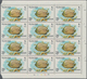 Schardscha / Sharjah: 1966, 20dh. On 20np , Butterflyfish, 12 Copies In A Unit With Corner Margins A - Sharjah
