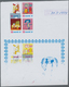 Singapur: 1974. Collective, Progressive Double Proof Sheets (9 Phases) Of The Issue "UNICEF - Childr - Singapur (...-1959)