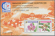 Singapur: 1995 Four 'Orchids' Miniature Sheets = Even Two Of Orangutan M/s IMPERF And September M/s - Singapore (...-1959)