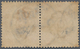 Thailand: 1897 4a. On 12a. Horizontal Pair, Left-hand Stamp With "Antique First T", The Right-hand S - Thailand