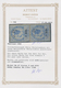 Thailand: 1908 9a. On 10a. Ultramarine Vertical Pair, Pos. R.7/6 & R.8/6, Top Stamp Showing "error ' - Thailand