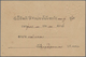 Thailand: 1909 Postal Stationery Card 5s. On 1½ Atts. Used From Samudsongkram To Bangkok In 1911, Pl - Thailand