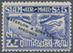 Thailand: 1925, Garuda Air Mail 5s, Waterlow Specimen In Blue With Corner Punchhole, No Gum - Thailand