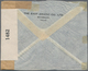 Thailand: 1941, 5 B. Etc. 7.80 B. Frank Tied "BANGKOK 29.11.41" To Late Air Mail Clipper Cover Via S - Thailand