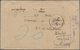 Thailand - Besonderheiten: 1909-1937 Four Stampless Covers And A Postal Stationery Inland Envelope K - Tailandia