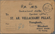 Delcampe - Thailand - Besonderheiten: 1909-1937 Four Stampless Covers And A Postal Stationery Inland Envelope K - Thailand