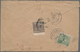 Tibet: 1912, 1/6 T. Deep Emerald, A Bottom Left Corner Margin Copy, Tied Small Size "Phari" In Combi - Asia (Other)
