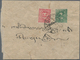 Tibet: 1912, Two Internal Covers, Both Bearing 1/4t And 2/3t, One With Plate Error "POTSAGE" Instead - Asia (Other)