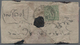 Tibet: 1933, 1 T. Red (2) Resp. 4 T. Emerald (2), Single Frankings On Inland Covers. Total 4 Covers. - Asia (Other)