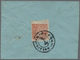 Tibet: 1933, 1 T. Brick Red Imperf., A Top Margin Copy Tied "SHIGATSE" To Reverse Of Inland Cover. - Asia (Other)