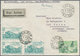 Vietnam-Nord (1945-1975): 1955/56, Two Klewitz Airmail And Registered Covers Addressed To Fulda, Wes - Vietnam