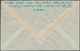 Vietnam-Nord (1945-1975): 1955, Agrar-reform 4x 5 D Green, 50 D Rose And Railway-line Hanoi/Nuc-Nam- - Vietnam