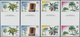 Thematik: Bäume / Trees: 2001, MAURITIUS: Domestic Trees Complete Set Of Four In Vertical IMPERFORAT - Trees