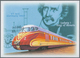 Thematik: Eisenbahn / Railway: 2003, The Gambia. IMPERFORATE Souvenir Sheet For The Issue "The World - Trains