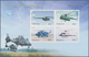 Thematik: Flugzeuge-Hubschrauber / Airplanes-helicopter: 2010, Tanzania. Imperforate Miniature Sheet - Airplanes