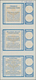 Thematik: I.A.S. / Intern. Reply Coupons: 1966. Vertical Strip Of 3 "Essais D'impression" Coloured I - Zonder Classificatie