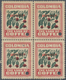 Thematik: Nahrung-Kaffee / Food-coffee: 1940 (ca.), COLOMBIA: ESSAY Block Of Four For A Prepared Sta - Food