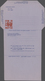 Thematik: Nahrung-Tee / Food-tea: 1972 (ca.), Unused Postal Stationery Airgram On Light Blue, Red Co - Food