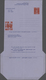 Thematik: Nahrung-Tee / Food-tea: 1972 (ca.), Unused Postal Stationery Airgram 80 Red On Light Blue, - Alimentazione