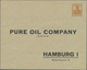 Thematik: Öl / Oil: 1916, German Reich. Very Rare Private Envelope 15pf Light Brown Germania With Fo - Oil