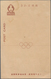 Thematik: Olympische Spiele / Olympic Games: 1936, Berlin Olympics: Two Japanese Advertizing Postcar - Other & Unclassified