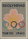 Thematik: Olympische Spiele / Olympic Games: 1940, Tokyo Olympic Summer Games, Organization Committe - Other & Unclassified