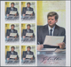 Thematik: Persönlichkeiten - Kennedy / Personalities - Kennedy: 2008, GIBRALTAR: Europa 'Writing Let - Kennedy (John F.)