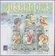 Delcampe - Thematik: Pilze / Mushrooms: 2001, LESOTHO: Mushrooms In Southern Africa Complete Set Of Four In An - Mushrooms
