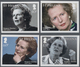 Thematik: Politik / Politics: 2013, ST. HELENA: Death Of Margaret Thatcher Complete IMPERFORATE Set - Ohne Zuordnung
