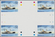 Thematik: Schiffe / Ships: 1999, Jamaica. IMPERFORATE Cross Gutter Block Of 4 For The $7 Value Of Th - Ships