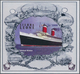 Thematik: Schiffe / Ships: 2004, Sierra Leone. IMPERFORATE Souvenir Sheet For The Issue "Passenger S - Ships