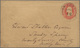 Thematik: Tabak / Tobacco: 1854 (ca.), USA: Stat. Envelope Washington 3c. Red On Buff Embossed Oval - Tabak