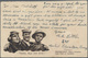 Thematik: Tabak / Tobacco: 1943 (8.1.), CANADA: On Active Service Christmas Postcard With Advert. 'B - Tobacco