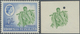 Thematik: Tabak / Tobacco: 1959, RHODESIA&NYASALAND: QEII Definitive 1s. Light Green/ultramarine Imp - Tabak