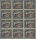 Thematik: Theater / Theater: 1916, EL SALVADOR: National Theatre 29c. Black Block Of Twelve With Red - Theater
